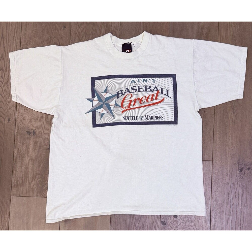 Vintage Seattle Mariners Aint Baseball Great T-Shirt Mens XL Pro Player MLB Tee